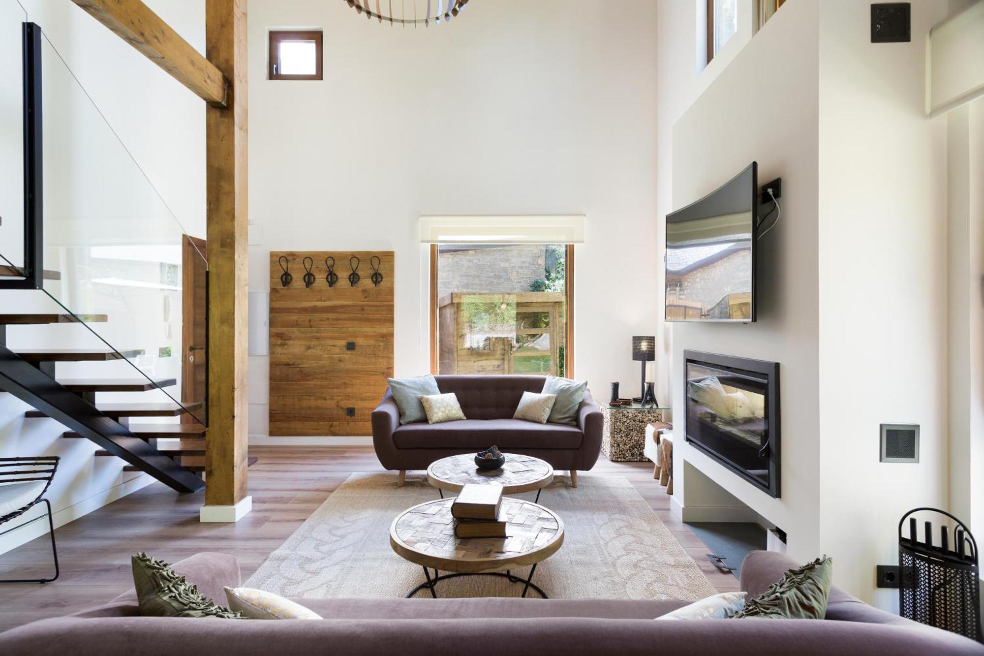 Casa Forelsa Lujo En La Montana Hoz de Jaca Extérieur photo